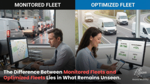 Hidden intelligence layer transforming monitored fleets into optimized fleet operations