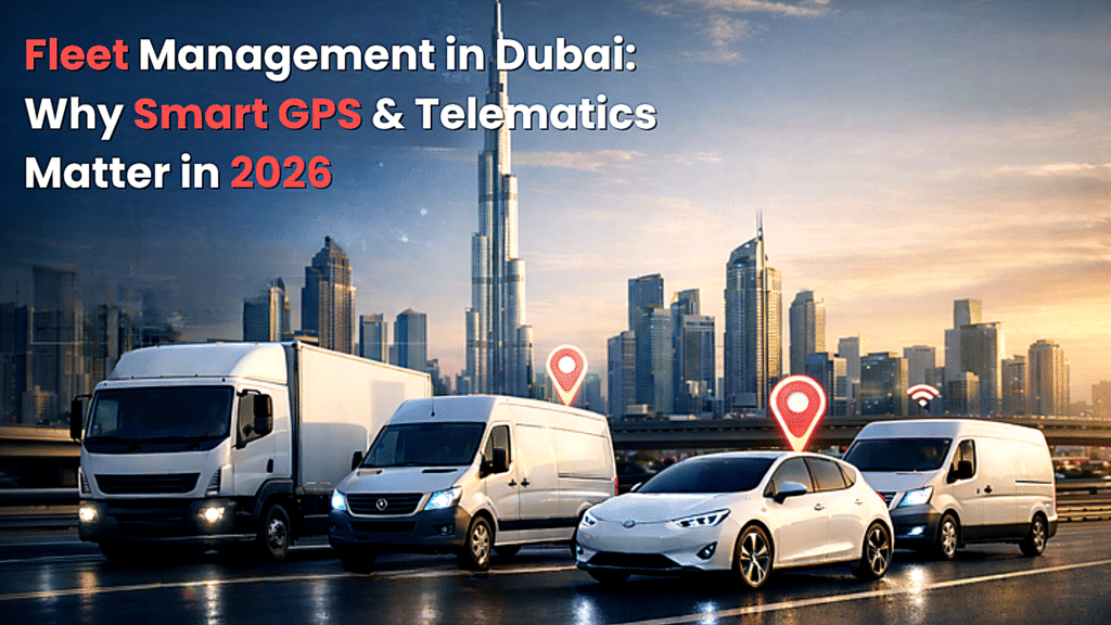 Fleet management in Dubai using smart GPS tracking, telematics, and connected fleet intelligence