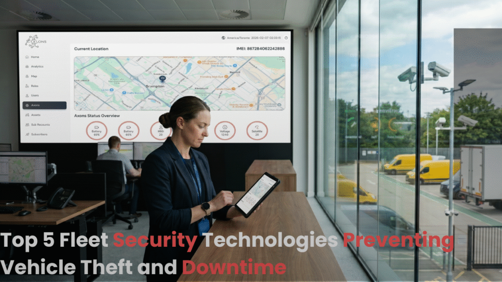 Top 5 Fleet Security Technologies Preventing Vehicle Theft and Downtime