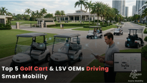 golf cart fleet management system